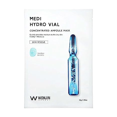 WONJIN Hydrd Vial Concentrated Essence Mask 30ml*10Pcs 原辰透明质酸补水精华面膜