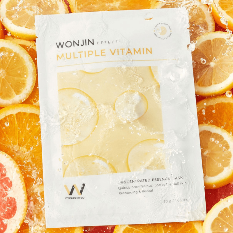 WONJIN Multiple Vitamin Concentrated Mask 30ml*14Pcs 原辰多种维生素面膜