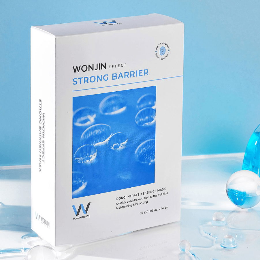 WONJIN Strong Barrier Concentrated Mask 30ml*14Pcs 原辰修护肌肤面膜