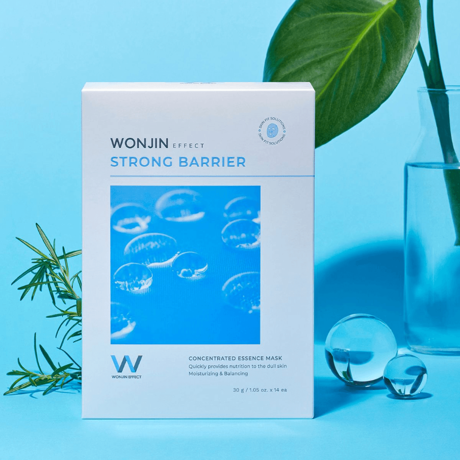 WONJIN Strong Barrier Concentrated Mask 30ml*14Pcs 原辰修护肌肤面膜