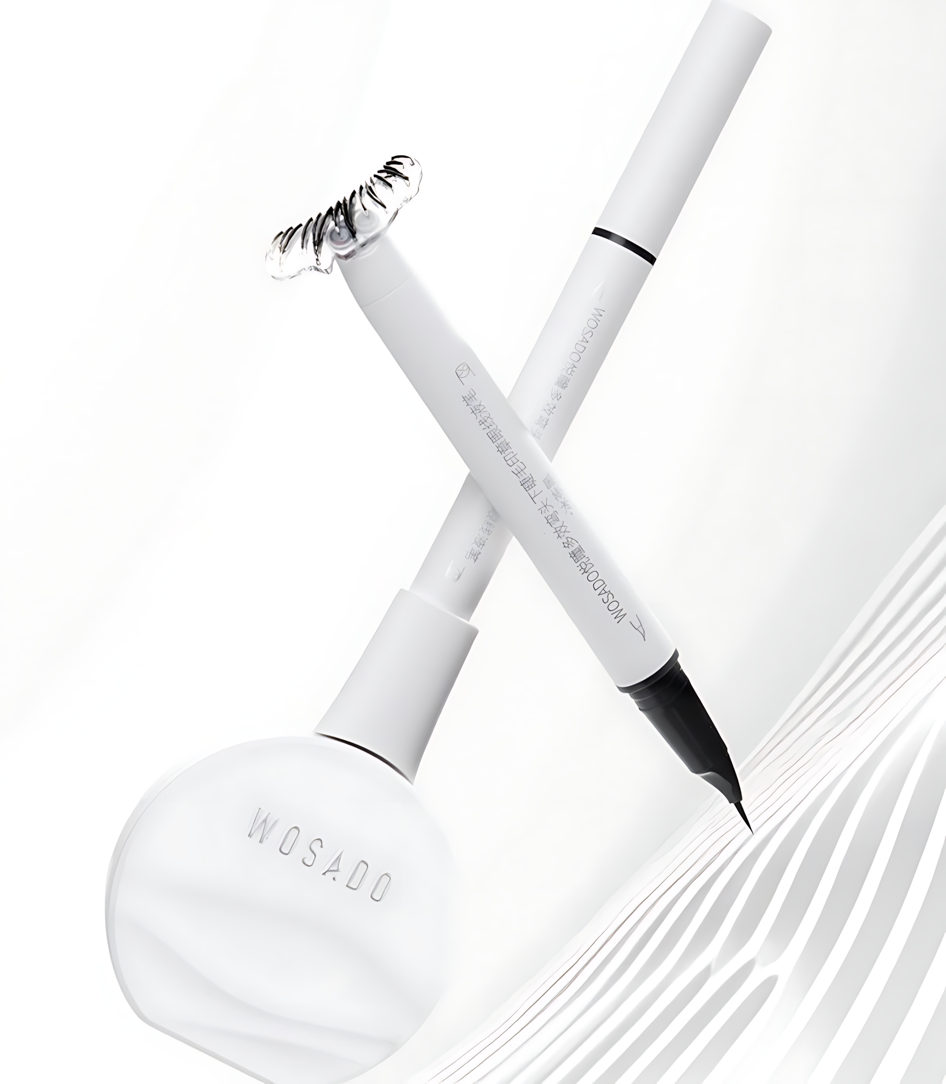 WOSADO Lower Lash Stamp Eyeliner Pen Set 5ml+0.5ml 悦瞳下睫毛印章眼线笔