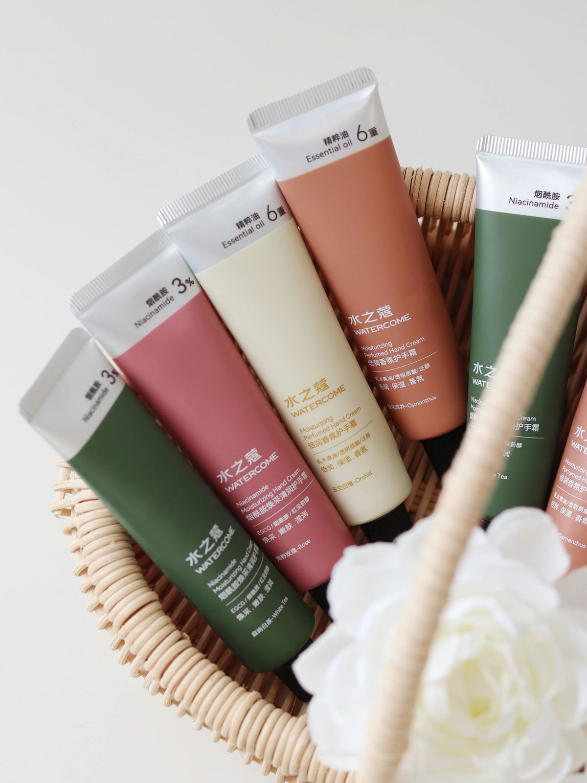 Moisturizing Perfumed Hand Cream Set 1 Box 水之蔻焕润香氛护手霜礼盒