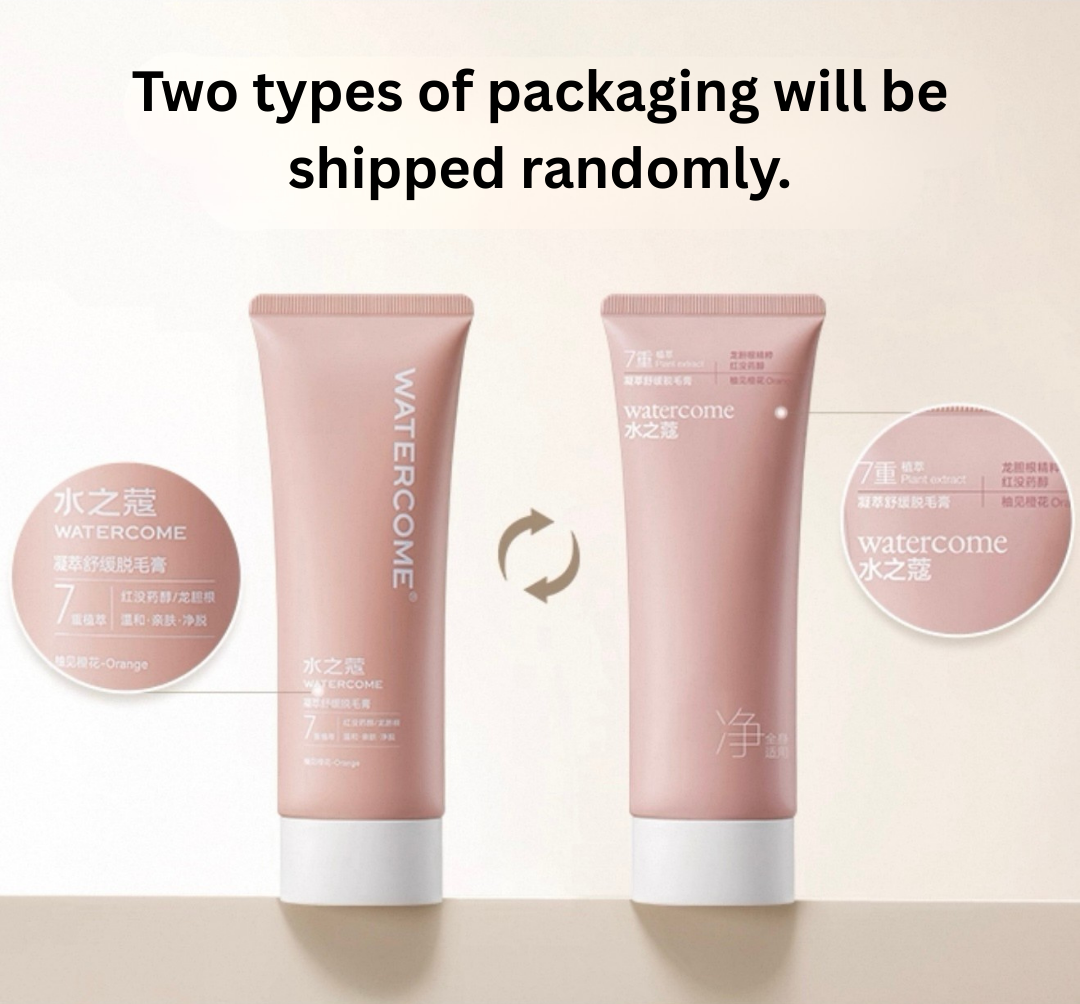 Watercome Gentle Painless Armpit Body Hair Removal Cream 80g/120g/220g 水之蔻腋下手臂全身脱毛膏