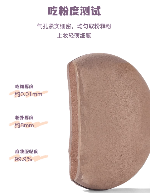 YAOZHI Ice Cream Powder Puff 2pcs/box 妖制雪糕粉扑