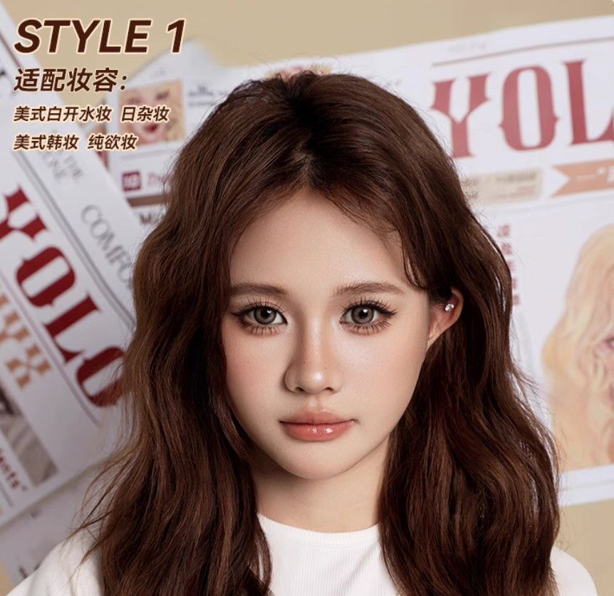 Tiktok/Douyin Hot YOLO YYX Hybrid Transfer Student False Eyelashes【Tiktok抖音爆款】YOLO YYX混血转校生假睫毛