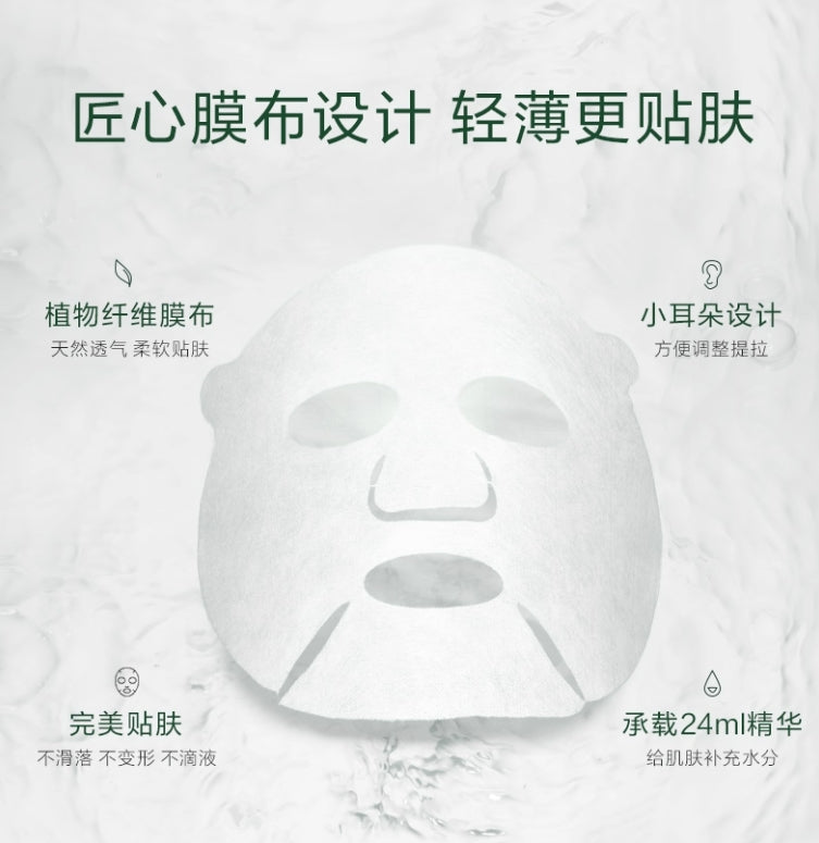 Tiktok/Douyin Hot YOSEIDO Birch Juice Hydrating & Moisturizing Mask 24ml*5pcs【Tiktok抖音爆款】养生堂桦树汁补水保湿面膜