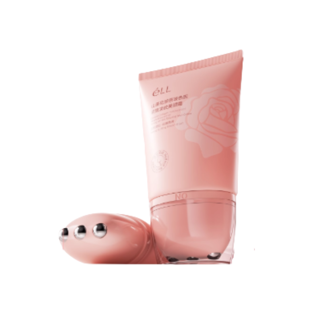 ELL Camellia Peptide Collagen Bolusine Neck Cream 100g ELL山茶花多肽胶原玻色因淡纹紧致美颈霜