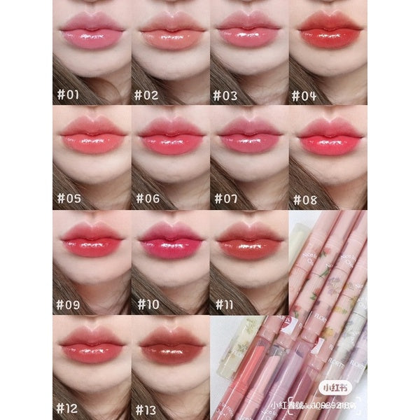 Flortte Heart Shape Beauty Chu Jelly Lipstick 花洛莉亚果冻初吻棒 1.4g