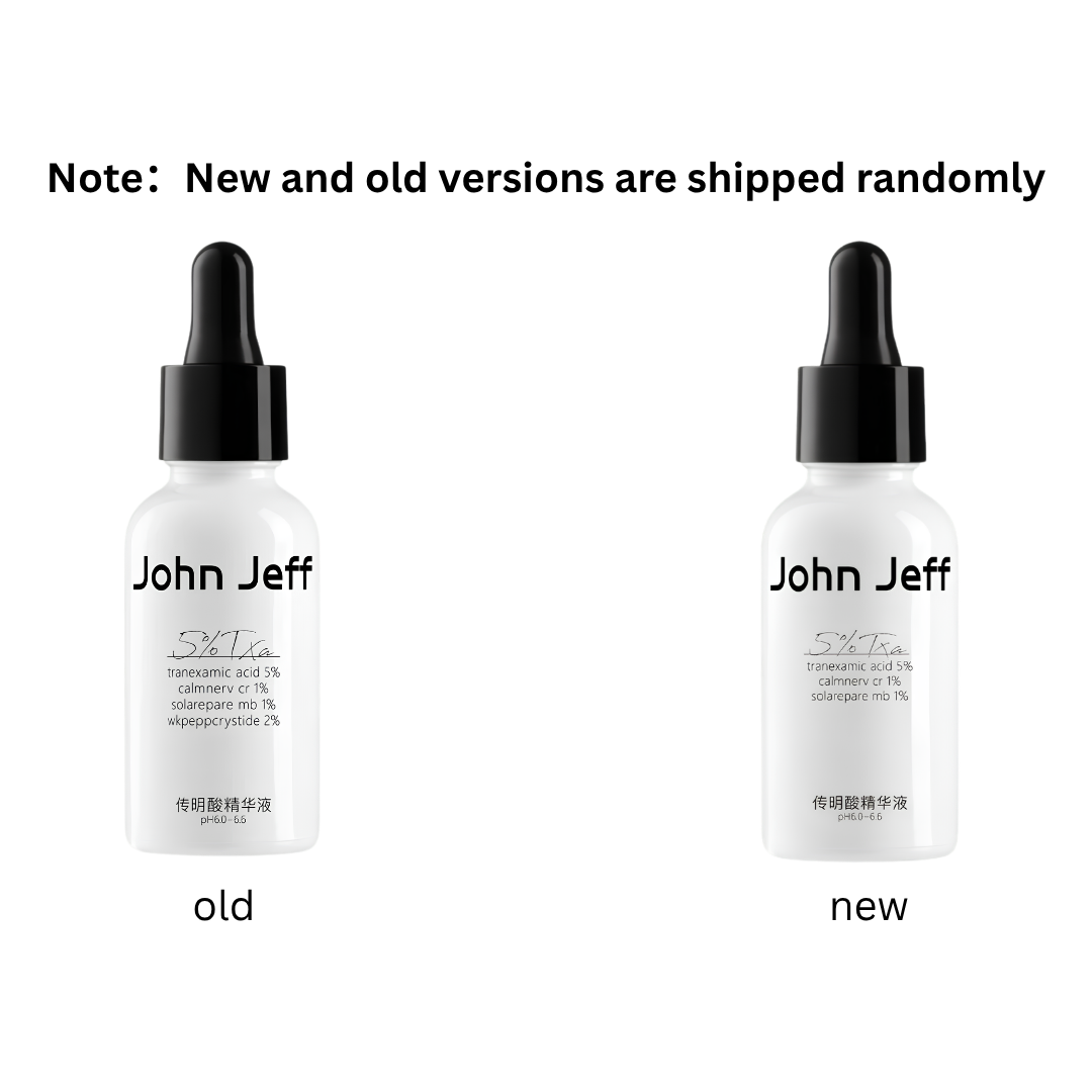John Jeff 5% Tranexamic Acid Face Serum 2.0 15ml/30ml John Jeff 5%传明酸面部精华液