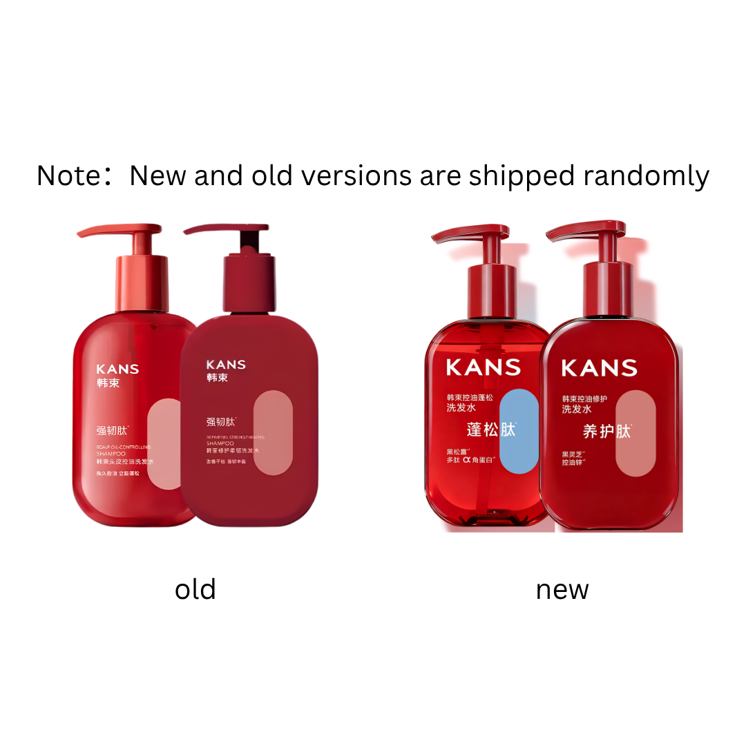 KANS Oil Control Volumizing Restorative Flexible Shampoo 500g 韩束控油蓬松修复强韧洗发水