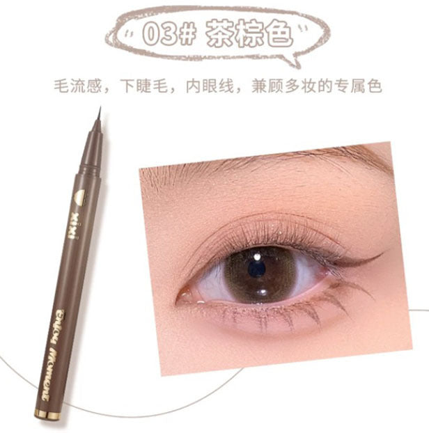 xixi Waterproof Liquid Eyeliner 1.2ml xixi防水眼线液笔