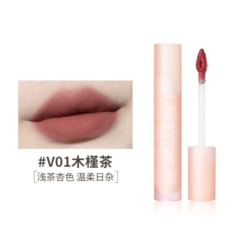 AKF Matte Velvet Lip Gloss 新款AKF雾面哑光AKF唇釉 2.5g