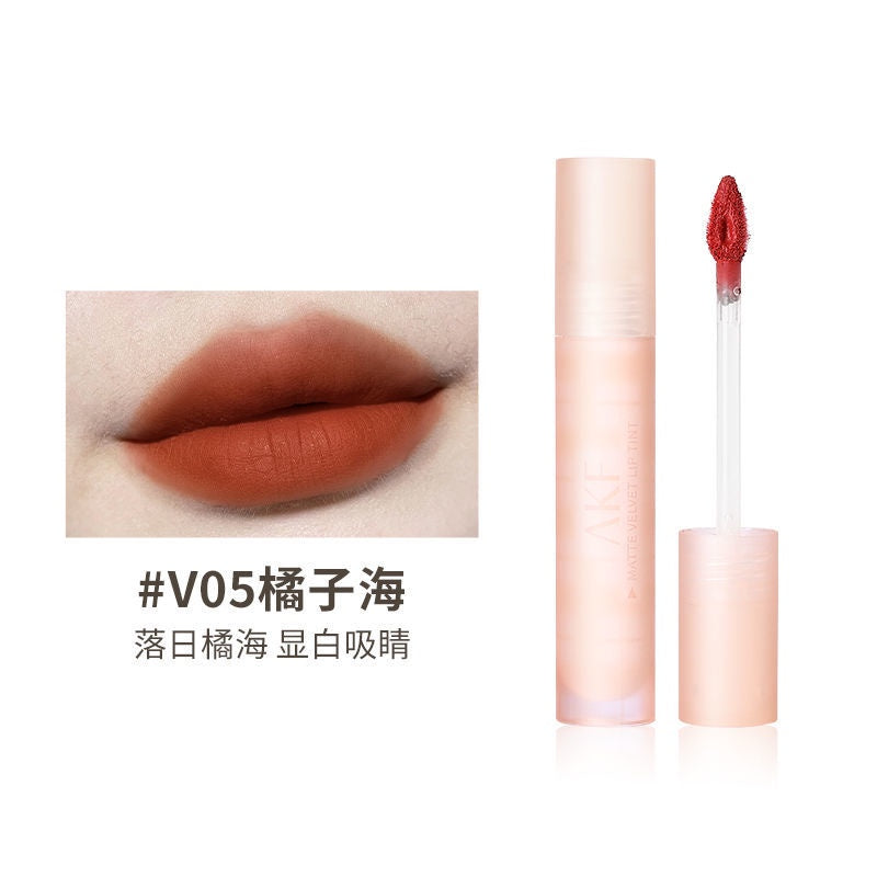 AKF Matte Velvet Lip Gloss 2.5g AKF雾面哑光唇釉