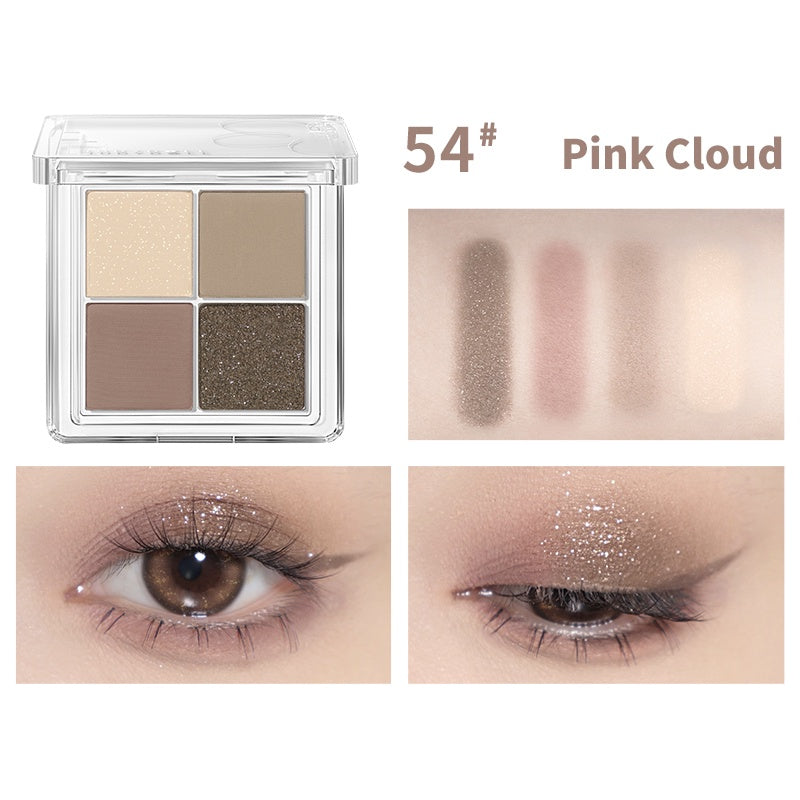 [F/W New Shades] Judydoll Colorful Palette Soft Cloud 4 Colors Eyeshadow Palette [秋冬新色]橘朵云柔朵朵四色眼影盘 5g