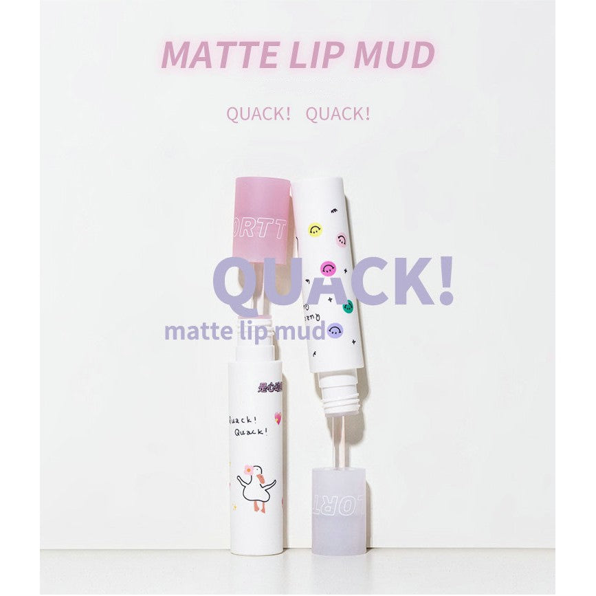 Flortte Quack Quack Matte Lip Mud 2.6g 花洛莉亚鸭鸭哑光唇泥