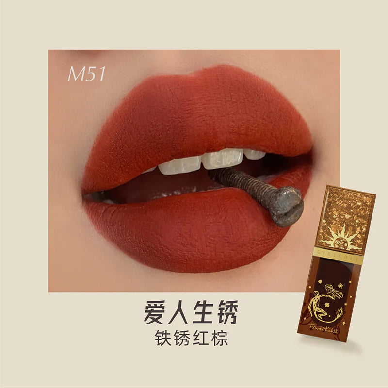 Girlcult Love Talk Series Shimmer Matte Velvet Lip Gloss 构奇情话系列唇霜 3.5g