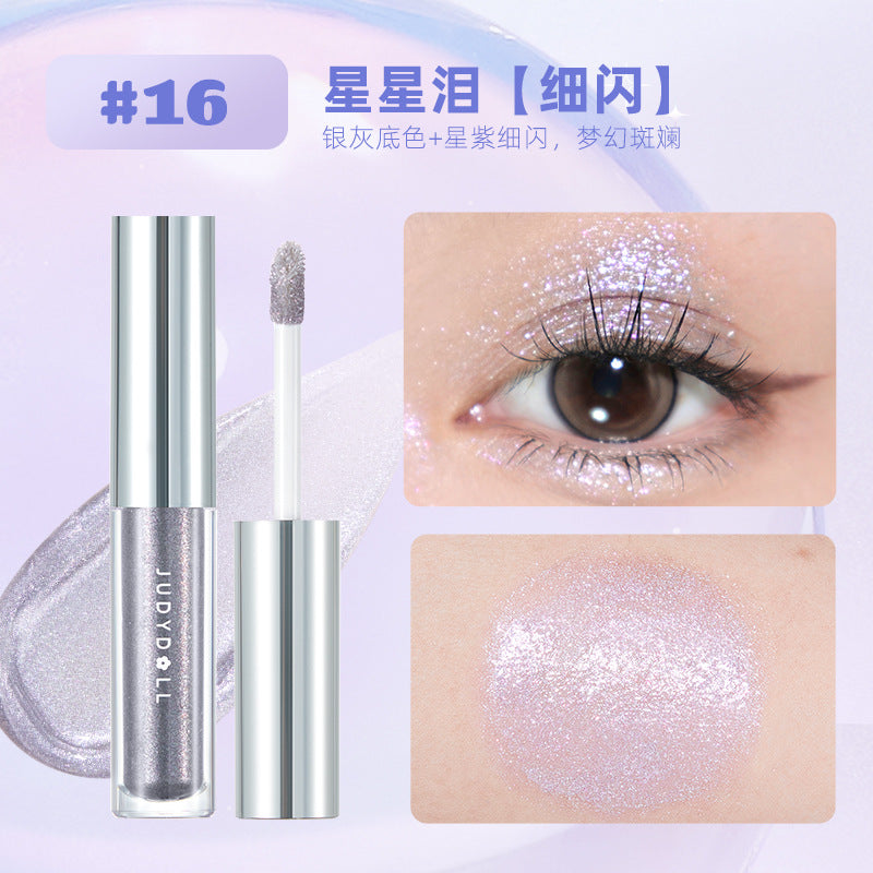 【Matte new color】Judydoll Glittering Liquid Waterproof Charming Eyeshadow 2.5g/1.6g 橘朵星辰盈璨液体眼影