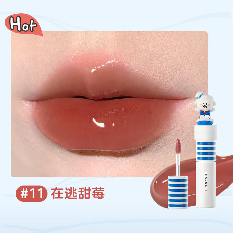 Judydoll Iced Tea Watery Lip Gloss Collabs with Never's Family 橘朵冰茶唇釉 Never家族联名款 3g