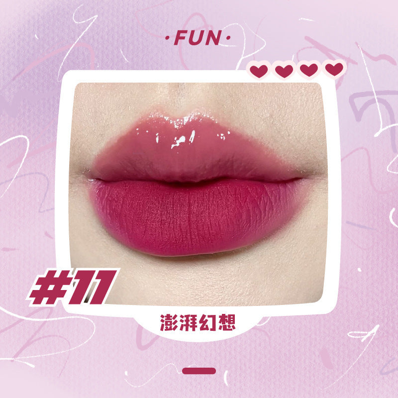 Leemember Double Your Fun Lip Glaze 荔萌放趣双头唇釉 4.4g