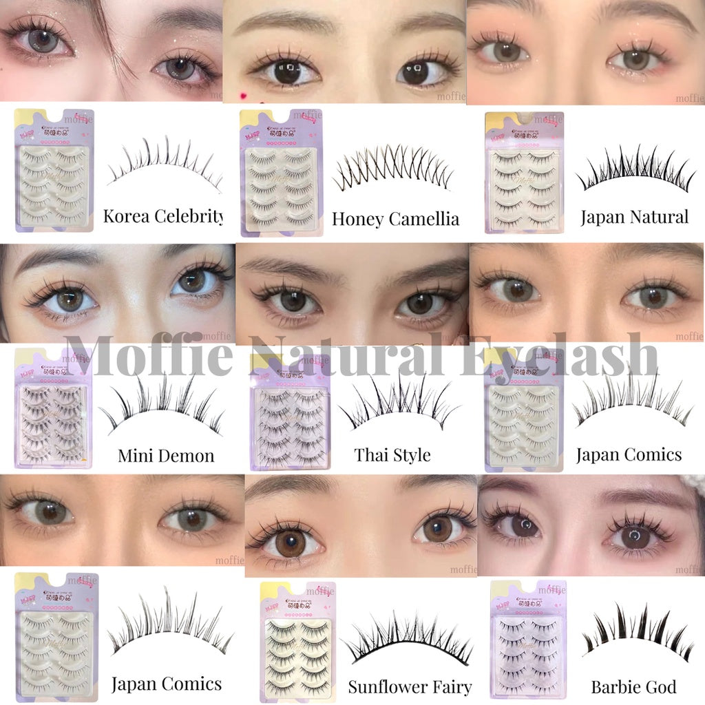 Meng Jie Shang Pin Natural Eyelash | Handmade False Eyelash Lashes | F ...