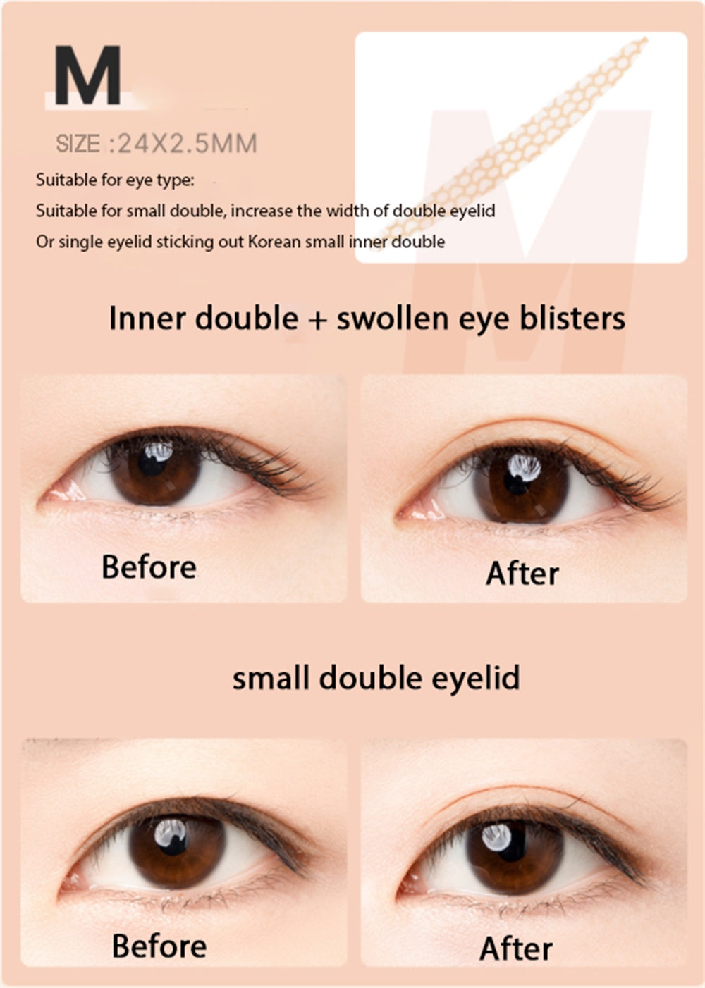 savant telegram vanity eyeshadow on bottom eyelid... Natural Double Eyelid